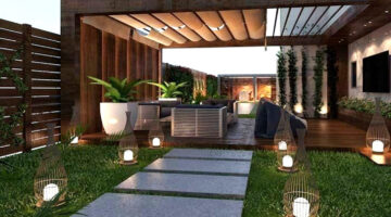 أفضل 5 أفكار لتصميم ديكور حوش خارجي للمنزل