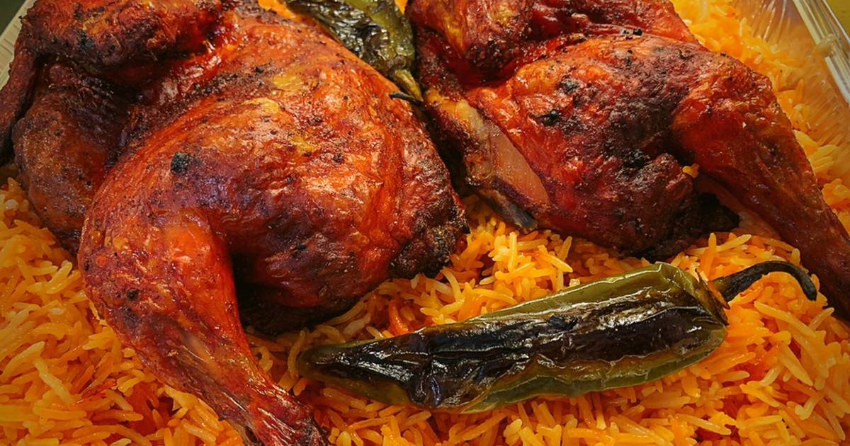 طريقة عمل مندي الدجاج اليمني مثل المطاعم..أحلى مندي هتاكله في حياتك
