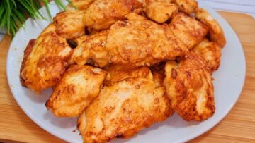 أسهل وأسرع طريقة لعمل صدور الدجاج في المقلاة بدون ما يشرب زيت
