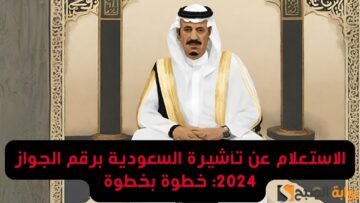 الاستعلام عن تأشيرة السعودية برقم الجواز 2024: خطوة بخطوة