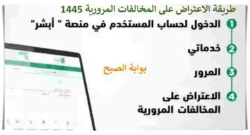 طريقة الاعتراض على المخالفات المرورية 1445 وكيفية رفع قضية على مخالفة مرورية