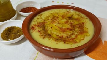 طريقة عمل البصارة بأقل مكونات وبأسهل طريقة
