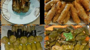 الصورة الرئيسية لوصفةالمحشي المصري بجميع انواعه كرنبباذنجان ورق عنب فلفلكوسة