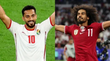 القنوات الناقلة مباراة قطر والأردن