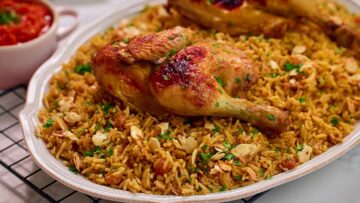 طريقة عمل الكبسة السعودي بالدجاج على أصولها بطعم أحلى من الجاهزة