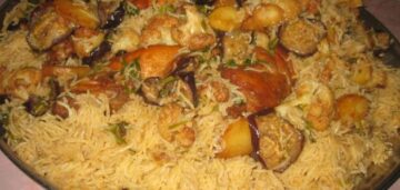 طريقة عمل المقلوبة الأردنية