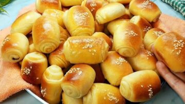 هتعملي أكبر كمية من باتيه الجبنة بنص كيلو دقيق ومن غير زبدة في البيت