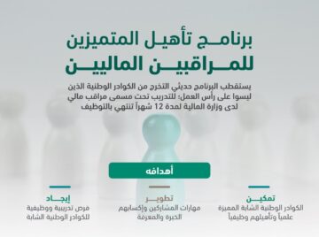 في نسخته الثالثة.. بدء التقديم برنامج تأهيل المتميزين وزارة المالية لحديثي التخرج 1445