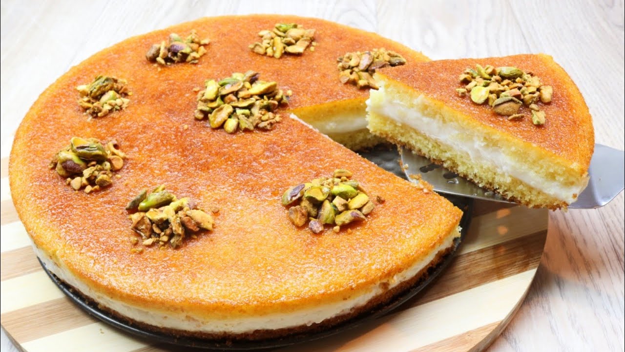 هتعملي أحلى بسبوسة بدون سمن أو زيت .. صحية وهتوفري نص الثمن 7 هتعملي أحلى بسبوسة بدون سمن أو زيت .. صحية وهتوفري نص الثمن