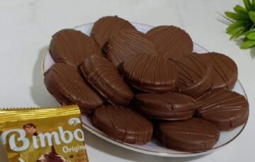 بسكويت شوكولاته من غير بيض بصوص الكريمة اقتصادي لا يقاوم