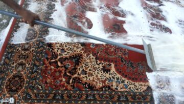 على الناشف.. أسهل طريقة تنظيف السجاد على الناشف وإزالة البقع والاوساخ بدون تعب أو مجهود هيرجع جديد
