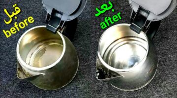 تنظيف الغلاية الكهربائية