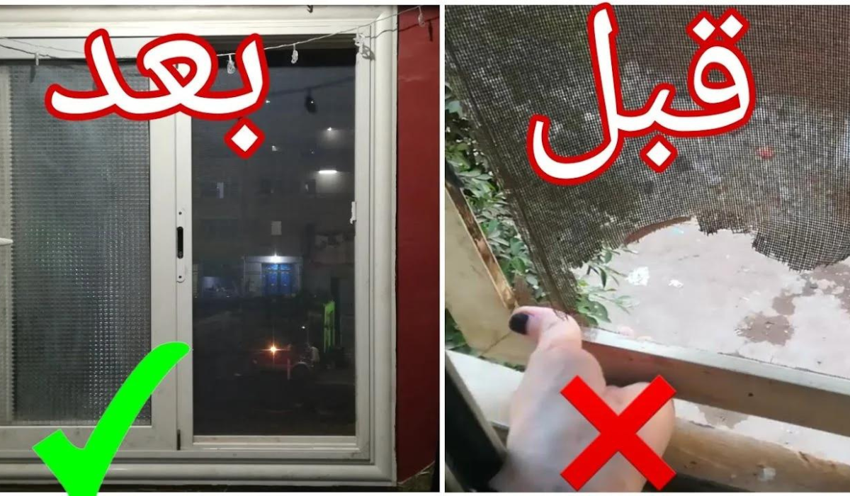 في خمس دقايق بس هيكون بيلمع كأنه جديد .. تنظيف شباك المطبخ من الدهون كلها
