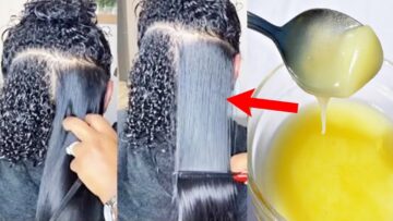 كيراتين منزلي قوي ضعيه على شعرك الخشن والمجعد وهيخليه ناعم وسايح زي الحرير