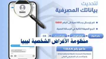 رابط التسجيل في منظومة الأغراض الشخصية مصرف ليبيا المركزي