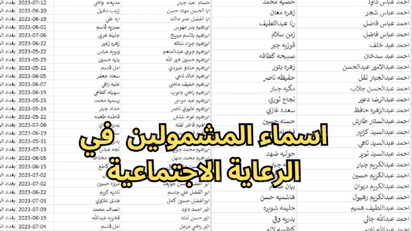 استعلم الآن عن اسماء الرعاية الاجتماعية الوجبة الأخيرة 2024 pdf عبر منصة مظلتي 5 استعلم الآن عن اسماء الرعاية الاجتماعية الوجبة الأخيرة 2024 pdf عبر منصة مظلتي