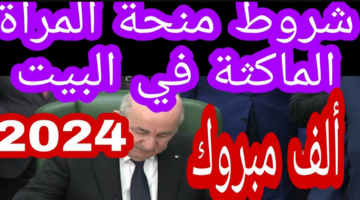 شروط منحة المرأة الماكثة في البيت 2024 4