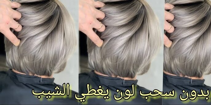 هتصغري 10 سنين...صبغ الشعر باللون الأشقر الرمادي في البيت لتغطية شيب الشعر 7 هتصغري 10 سنين…صبغ الشعر باللون الأشقر الرمادي في البيت لتغطية شيب الشعر