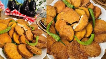 طبق لبناني شهير. طريقة عمل الباذنجان البانيه