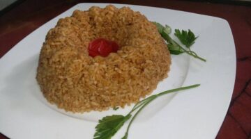 طريقة عمل أرز الصيادية
