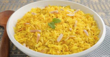 طريقة عمل الأرز البسمتي بالخلطة مثل المطاعم بطعم مختلف 100% جربيه في المنزل