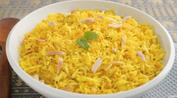 طريقة عمل الأرز البسمتي
