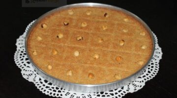 طريقة عمل البسبوسة العادية بالزبادي