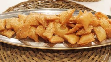 طريقة عمل البغاشة بالسمسم