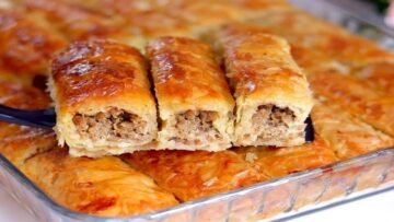 بكل سهولة أسرع أكلة..طريقة عمل الجلاش باللحمة المفرومة في رمضان