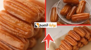 طريقة عمل بلح الشام 4