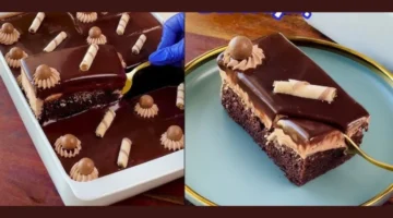طريقة عمل جاتوه شاتو بالشيكولاته بخطوات بسيطة 1