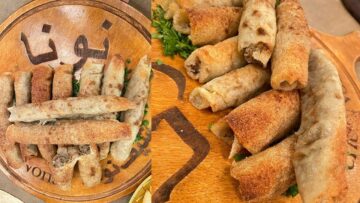 حواوشي الرول في الطاسة السريع بطريقة وتتبيلة مختلفة وبطعم لذيذ أول مرة تاكليه