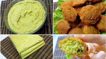 طريقة عمل عجينة الطعمية بالمنزل