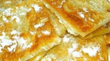 طريقة عمل فطائر الجلاش بالسكر والحليب 2