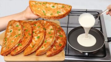 بمكونات رخيصة “فطائر الطاسة السريعة” في البيت بعجينة اقتصادية تقدري تعمليها في أي وقت