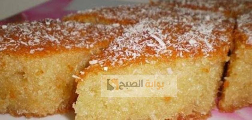 طريقة عمل كيكة الرواني بالزبادي بالمقادير الأصلية