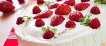 طريقة عمل كيكة الفراولة اللذيذة التي لا تخلو من المناسبات السعيدة