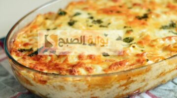 طريقة عمل مكرونة بشاميل باللحمة المفرومة
