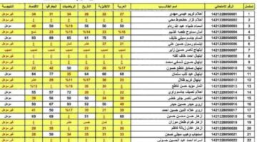 ظهور نتيجة الثالث المتوسط