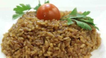 عمل أرز السمك