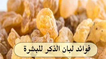 فوائد لبان الذكر للبشرة