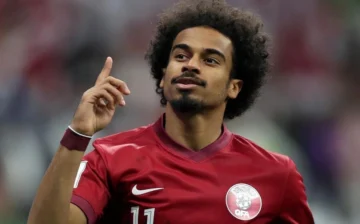 “هاتريك أكرم عفيف” يصعد بمنتخب قطر إلى منصات التتويج على حساب منتخب الأردن في نهائي امم آسيا 2023