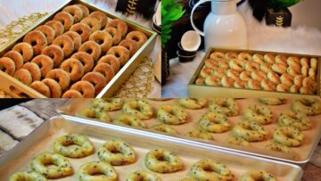 كعك الأساور الفلسطيني بطريقة مضمونة وناجحة