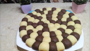 طريقة عمل بابلي كيك بنكهة الفانيليا والشوكولاتة