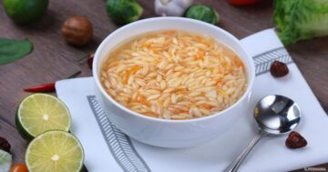 طريقة عمل شوربة لسان العصفور