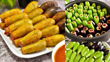 محشي الكوسة والباذنجان بألذ خلطة على الطريقة الأردنية