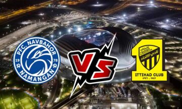 موعد مباراة الاتحاد ونافباخور في دوري أبطال آسيا ومعلق والقنوات الناقله لها