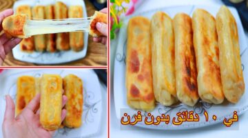مكونات عمل فطائر العشر دقائق