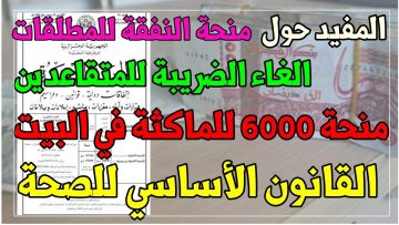 منحة 6000 للماكثة في البيت للمرأة بالجزائر 2024 وتعديلات بالوكالة الوطنية للتشغيل anem DZ