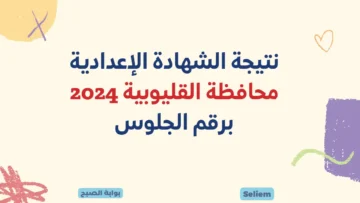 ظهرت الآن بوابة مديرية التربية والتعليم بالقليوبية.. لينك نتيجة ثالثة إعدادي القليوبية 2024 ترم أول qaliobia.gov.eg برقم الجلوس